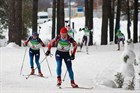 Мужская сборная Красноярского края – серебряные призеры чемпионата России по лыжным гонкам в эстафете