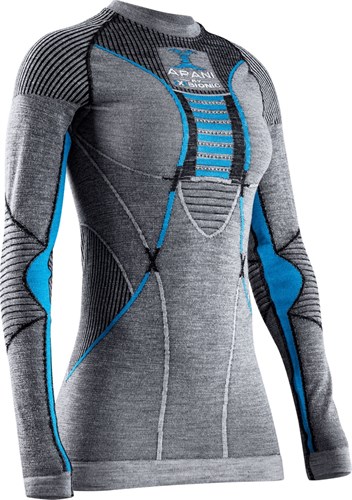 X-Bionic Термобельё футболка Apani® 4.0 Merino Round Neck LG SL 62535 - фото 100121