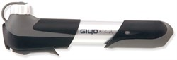 GIYO Насос компактный алюм, 80psi (5,5 атм), Т-образная ручка, клапан clever valve “авто/вело” - фото 103442