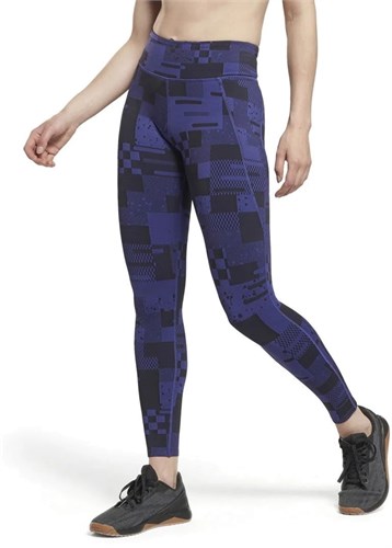 Reebok Леггинсы TS Lux Tight- Jacquard 63406 - фото 105039