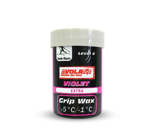 Vola Мазь держания для старого снега P46 Violet Extra t -5C/-1C 45гр. 62728 - фото 112571