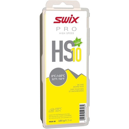 Swix Парафин Yellow 0/+10°C 180 г 64240 - фото 112593