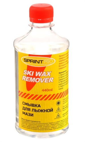 Sprint PRO Смывка для удаления лыжной смазки, ПЭТ, 440 мл. 9607 - фото 131032