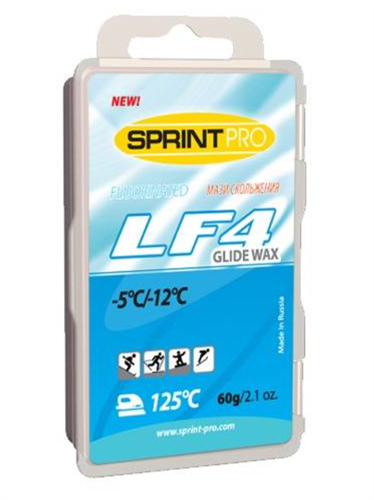 Sprint PRO Парафин LF4 Blue (-5-12°C) 60гр. 68091 - фото 131051
