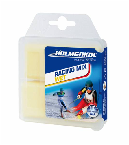 Holmenkol Парафин высокофтористый Racing Mix Wet yellow -4/0 °С 2х35 г 68380 - фото 131057