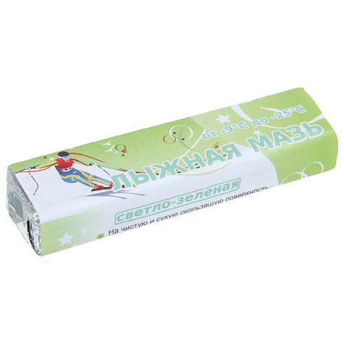 Sprint PRO Лыжная мазь светло-зеленая (-9-25°С) 40 гр. 51371 - фото 131321
