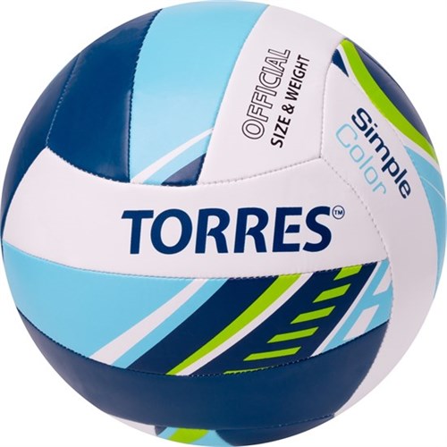 Мяч волейбольный Torres Simple Color р.5 63761 - фото 132985