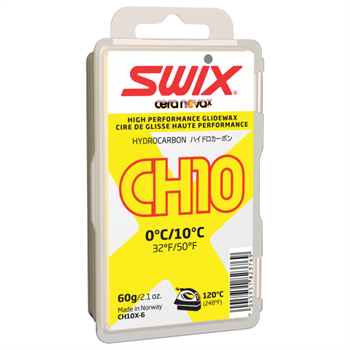 Swix Мазь скольжения CH10X Yellow 0/+10°C 60г - фото 21628