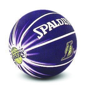 Spalding Мяч баскетбольный LA Lakers 2007 Rubbe № 7 7106