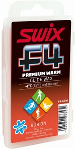Swix Мазь скольжения F4 Plus (твердая с пробкой) 60 гр 55667