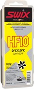 Swix Мазь скольжения HF10X Yellow 0/+10°C 180 г
