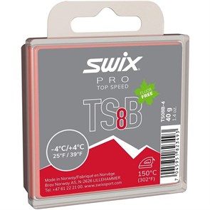 Swix Парафин TS8 Black -4/+4°C 40 г 64235