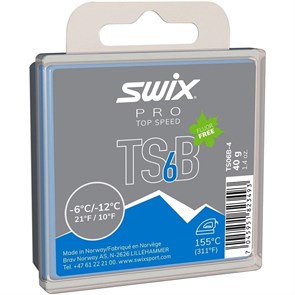 Swix Парафин TS6 Black -6/-12°C 40 г