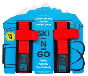 SKI-N-GO Приспособление для переноски лыж и лыжных палок M 62993