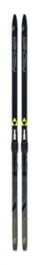 Fischer Лыжи беговые TWIN SKIN SPORT EF YELLOW MOUNTED + крепления