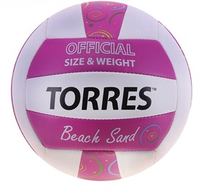 Torres Beach Sand Pink Мяч волейбольный р. 5 65989