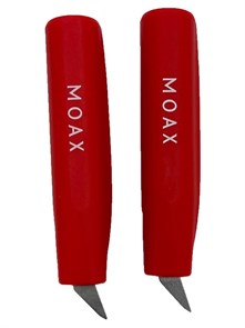 Moax Наконечник лыжероллерный HM твердоспл., красный, D 9 мм 6033