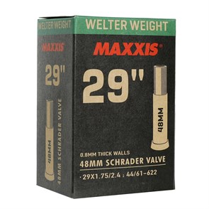 Maxxis Велокамера Welter Weight 29x1.75/2.4 LSV48 AV 0.8мм 60871