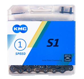 KMC Цепь S1 1/2x1/8 112 звеньев, BMX 63723