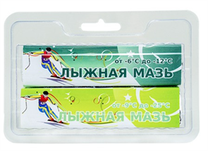 Sprint PRO Лыжная мазь (комплект из 2 шт.) З-СЗ (-6-25°С) 80 гр. 10317