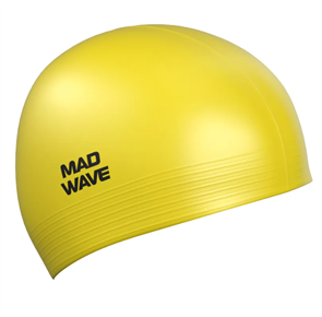 Mad Wave Шапочка для плавания Solid Soft (латекс) 66815