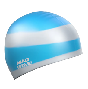 Mad Wave Шапочка для плавания Multi (силикон) 63768