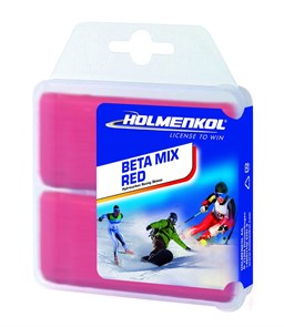 Holmenkol Парафин Betamix Weltcup Skiwax red 2 x 35г