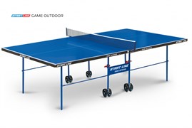 Start line Стол теннисный GAME OUTDOOR 2 с сеткой blue