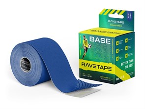 Кинезиотейп RaveTape 5см х 5м, (синий)