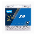 KMC Цепь X9 1/2х11/128, 114 звеньев 54412 - фото 107962