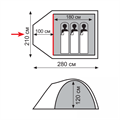 Totem Палатка Indi 3 (V2) 61344 - фото 109881