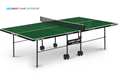 Start line Стол теннисный GAME OUTDOOR с сеткой green 61042 - фото 124723