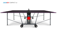 Start line Стол теннисный COMPACT LX NEW с сеткой черный 47190 - фото 133206