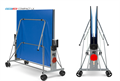 Start line Стол теннисный COMPACT LX NEW с сеткой синий 62991 - фото 133295